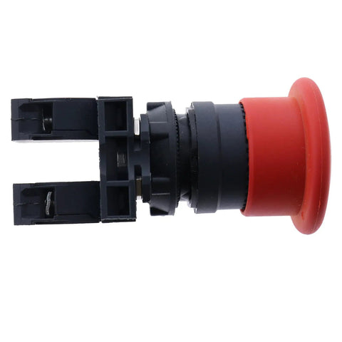 Heavy Duty Emergency Stop Switch Bullyproof Drop In Replacement For Genie Boom Lifts S40 S45 S65 S80 S85 And Z4525 Steel Cut Off Safety Button Works Like New 122514GT 122514