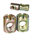 Heavy Duty M6 Zinc Plated Slotted Barrel Nuts For Woodworking And Furniture Easy To Install Creates Rock Solid Joints With Metric Bolts