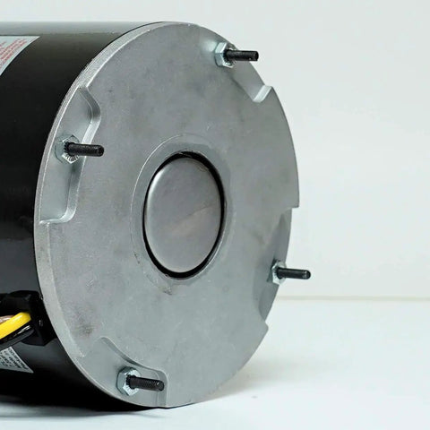 Close-up of Condenser Fan Motor Replacement For Carrier HC37GE210 1/5 HP 825 RPM 208-230V TE Ball Bearing Direct Replacement