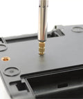 Close-up of brass heat insert nut from the All In One Screw And Nut Kit With Brass Heat Insert Nuts And Hex Socket Cap Screws From M2.5 To M8