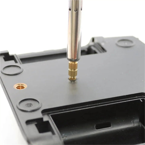 Close-up of brass heat insert nut from the All In One Screw And Nut Kit With Brass Heat Insert Nuts And Hex Socket Cap Screws From M2.5 To M8