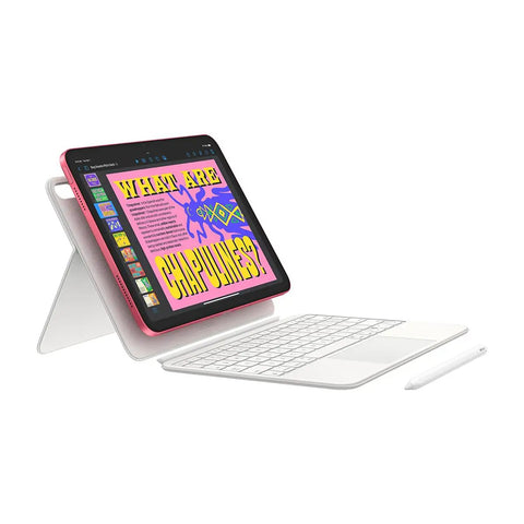 11 Inch iPad With A16 Chip, Liquid Retina Display, 128GB Storage, WiFi 6, 12MP Front And 12MP Back Cameras, Touch ID, USB C in use