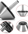 Heavy Duty Bull Nose Live Center For Lathe And Milling With 3MT Morse Taper Alloy Steel Construction Heat Treated RC 60 62 Triple Ball Bearing Ideal For Large Hollow Work Like Pipes And Tubes, front and close-up views.