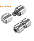 Top Shelf 13 Piece Titanium Screw Kit For Benchmade Bugout 535 Repair includes T10 Torx pivot bolts and T6 fasteners.