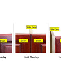 Built Like A Tank Straight Up Smooth Soft Close Cabinet Hinges European Inset Design styles with side panels labeled.