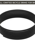 Coiled long 5000mm 16 foot 4 in hydraulic brake hose for SRAM and Shimano disc brakes BH90 compatibility with Deore SLX XT XTR and Avid systems replacement kit.