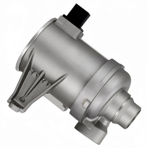 Top Tier Electric Engine Water Pump For Volvo S60 S80 S90 XC60 XC70 XC90 V60 V90 XC40 2.0L Heavy Duty Coolant Pump side view.