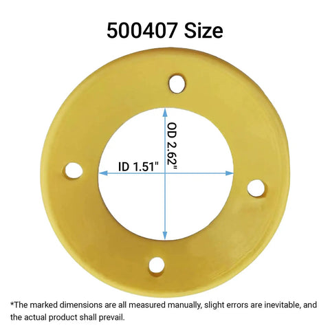 O Ring Rebuild Kit For Pneumatic Framing Nailer F350S F250S F325C F250SPP Pro Grade yellow gasket with size details