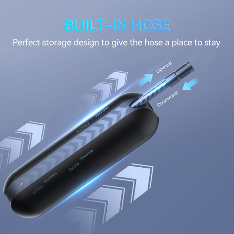 Built-in hose of On The Go Portable Electric Air Compressor Pump For Bikes And Cars