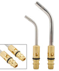Heavy Duty Pro Grade Air Acetylene Welding And Cutting Torch Set With CGA 200 Regulator, brass and steel welding tips