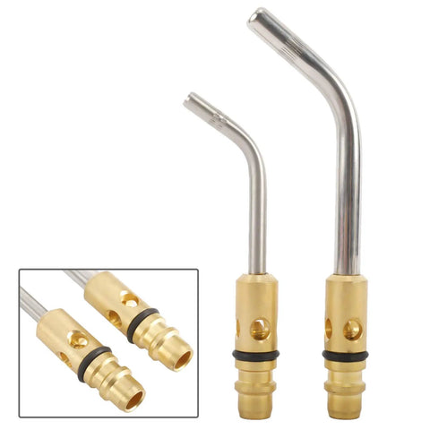 Heavy Duty Pro Grade Air Acetylene Welding And Cutting Torch Set With CGA 200 Regulator, brass and steel welding tips
