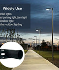 Heavy Duty Slip Fitter Adapter For LED Parking Lot Lights 90 Degree Two And Three Eighths Inch Fixture Mount Bracket