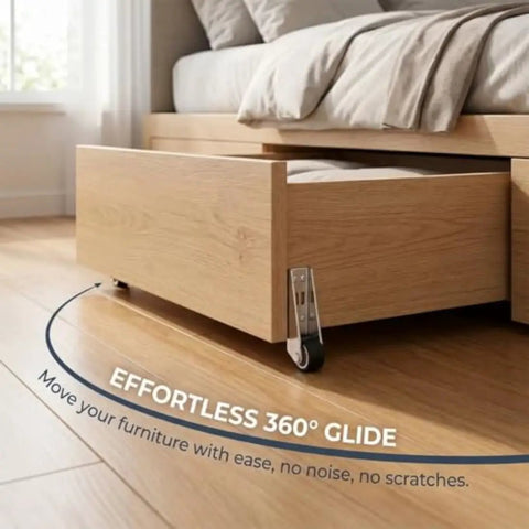 Heavy Duty Vertical Track Roller Wheels 8 Piece Set Anti Sag Sliding Door Bottom Guides With Zero Fuss Installation Built Tough Hardware For Barn Doors Cabinets And Drawers Smooth Operator, wooden drawer with wheels for smooth movement.