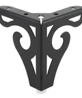 Iron Triangular Furniture Legs Replacement For Tables, Cabinets, Bookcases, Wardrobes, And Chairs, Dope Rustproof Metal Feet