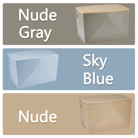 Heavy Duty Rotomolded Cold Plunge Tub With Solid Thermal Build in Nude Gray, Sky Blue, and Nude colors for gym and outdoor use.