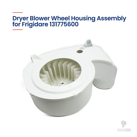 Frigidaire Blower Housing Assembly Replacement For 131775600 823074 AH418726 EA418726 PS418726 shown from top angle