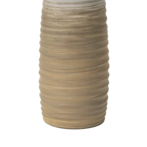 Monterey 30 Inch Ceramic Table Lamp With Ombre Finish And White Linen Shade, Ideal End Table Lighting For Living Room, Bedroom Or Dining Area, Brings A Warm Or Cool Ambiance With Any Bulb For A Cozy Vibe