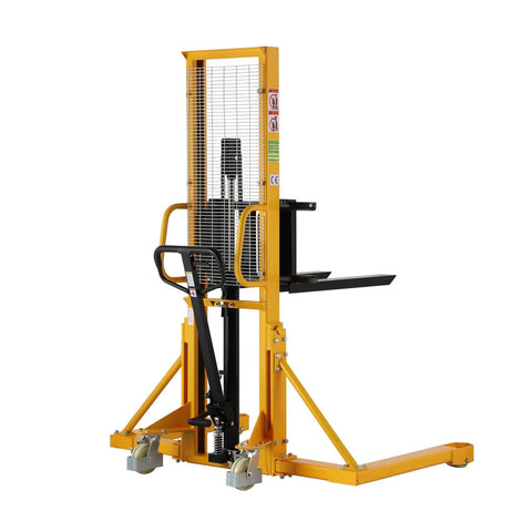 Heavy Duty Hydraulic Lift Table Cart With Double Scissor Mechanism And Broad Adjustable Forks For No Sweat Pallet Moving Simple Foot Pump Action And Quick Release Drop Control Engineered For Real World Jobs