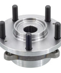 Close-up of Front Wheel Bearing And Hub Assembly For 2016-2019 Kia Soul EV Without ABS 5-Lug 27-Spline OE Direct Replacement 513426