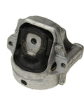 Replacement Engine Mount For Audi Passenger Side Heavy Duty Vibration Control Bushing, durable steel core, side view.