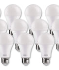Pro Series A21 3-Way LED Bulb 40/60/100W Equivalents For Real Brightness With 450/800/1600 Lumens, pack of 12