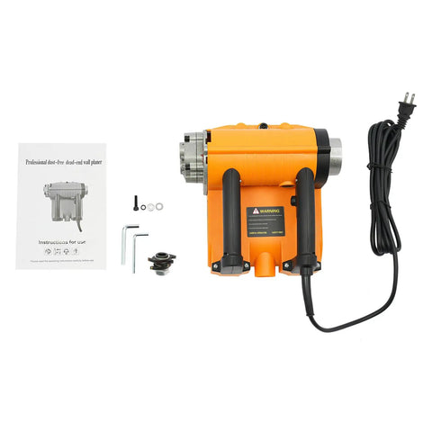 Heavy Hitter 4580W Electric Wall Planer With Pure Copper Motor Features Carbide Blades To Strip Paint Remove Putty And Prep Drywalls Smooth As Glass with accessories.