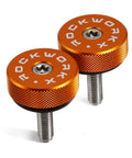 Billet Aluminum Hardtop Fasteners Set For Ford Bronco 6G 4 Door And 2 Door Torx T40 Head CNC Machined Stainless Bolts Orange Finish