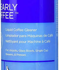 Clearly Coffee Pot Cleaner 3 Pack No Fuss For Glass Bowls French Press Airpots Satellite Brewers And Thermal Servers Busts Coffee Oils NSF Certified For Metal Compatibility Made In USA Blue Liquid Cleaner bottle