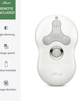 Remote control for 44 Inch Indoor Ceiling Fan With LED Light And Remote Control Cool Sleek White Finish Low Profile Flush Mount Four Blades Quiet Breeze