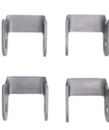 Four Beefy Shock Swing Arm Weld On Bracket Kit for Go Kart Quad Bike and ATV 4mm Mounting Brackets