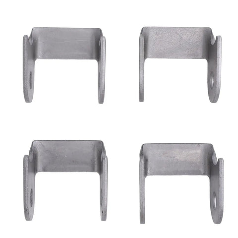 Four Beefy Shock Swing Arm Weld On Bracket Kit for Go Kart Quad Bike and ATV 4mm Mounting Brackets