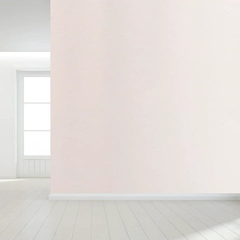Beige Peel And Stick Waterproof Pvc Wallpaper For Self Adhesive Removable Wall Covering used on empty wall in bright room.
