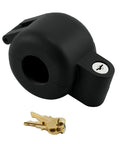 Lockout Doorknob Keyed Device Made Of Diecast Metal With Matte Black Finish Single Pack Practical Home Security Solution