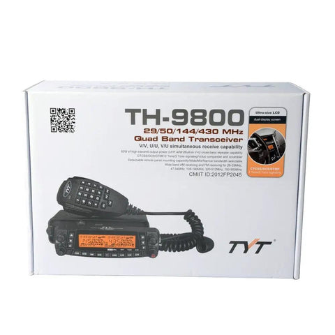 Packaging of Quad Band 50W Cross Band Car Ham Radio With Alphanumeric Display CTCSS DCS DTMF 2 Tone 5 Tone FM Transceiver