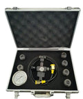 Nitrogen Charging And Pressure Test Kit For Hydraulic Accumulators, Gas Valve Tester And Inflation Tool in protective case