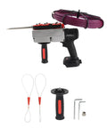 Heavy Duty Electric Pipe Threader Fueled By Peppy Brushless Motor with TEP cable, tools, and accessories for efficient conduit threading.