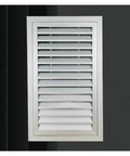 Dead Simple No Hassle Removable Air Grille Access Panel 30 By 34 Inch Drywall Hatch with louvered door for kitchen shower wall.
