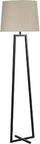 Ranger Floor Lamp In Oil Rubbed Bronze Finish, Sleek Modern Minimalist Mid Century Style With Open Frame And Cross Bar, 58 Inch Tall