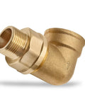 brass adapter 3/4 to 1 inch NPT fitting for plumbing