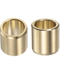 2 Pack Rock Solid Cast Brass Sleeve Bearings 3/4 Inch Bore By 1 Inch O D With 1 Inch Length Oilless Bushings.