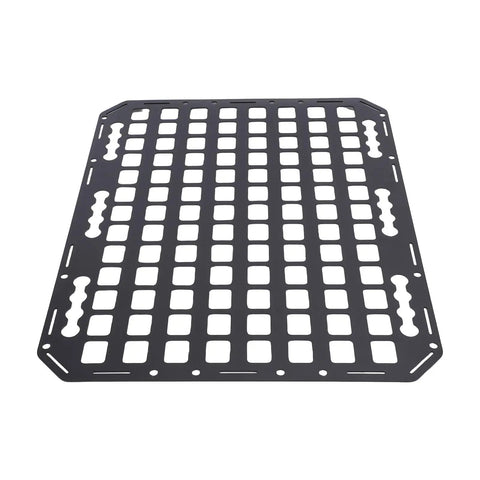 Modular Vehicle Storage Panel Built Tough Aluminum Rack For Sedans SUVs Trucks And More L Track Compatible For Quick Access Space Saving Tool