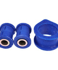 Blue rubber bushings from Steering Rack and Pinion Bushing Kit MT 2228 BS 2225 for Nissan Armada Titan 2004 to 2015