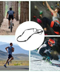 Three Pack Adjustable Eyewear Strap For Sports And Active Lifestyles Stay Put Non Slip Eyewear Retainer Keeps Glasses From Slipping