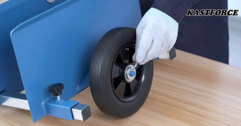 Super Strong Drywall Panel Dolly Hauls Six Hundred Pounds With Ease Using Eight Inch Puncture Proof Wheels And Handy Adjustable Clamp