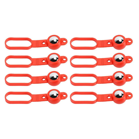Aolidsive Magnetic Stud Finder, 27lbs Force Metal Detector Tool, red magnetic holders with metallic ends for secure fastening.