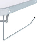 Close-up of foldable leg of Portable Grill Table With Tons Of Prep Space For Camping, Tailgating, Picnics, And Boating