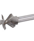 Solid Wood Tongue And Groove Router Bit With 3 Flutes for precise cuts, 12.7mm diameter and 1/2 inch shank for cabinet making.