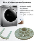 Ultra Durable Upgraded Washer Basket Driven Hub Kit W10528947 For Maytag Whirlpool Kenmore Washers Fits Mvwx655dw1 Mvwx655dw2 Wtw5000dw0 Wtw5000dw1 Wtw5000dw2 Wtw5000dw3 Mvwc565fw1 Includes Drive Block Retainer, washer repair parts