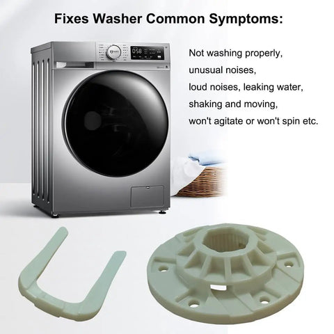 Ultra Durable Upgraded Washer Basket Driven Hub Kit W10528947 For Maytag Whirlpool Kenmore Washers Fits Mvwx655dw1 Mvwx655dw2 Wtw5000dw0 Wtw5000dw1 Wtw5000dw2 Wtw5000dw3 Mvwc565fw1 Includes Drive Block Retainer, washer repair parts