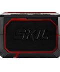 Portable Bluetooth Speaker Designed For Power Tools With Kickin Bass Output Aux Input Usb Charging Port Plug And Play Simplicity front view